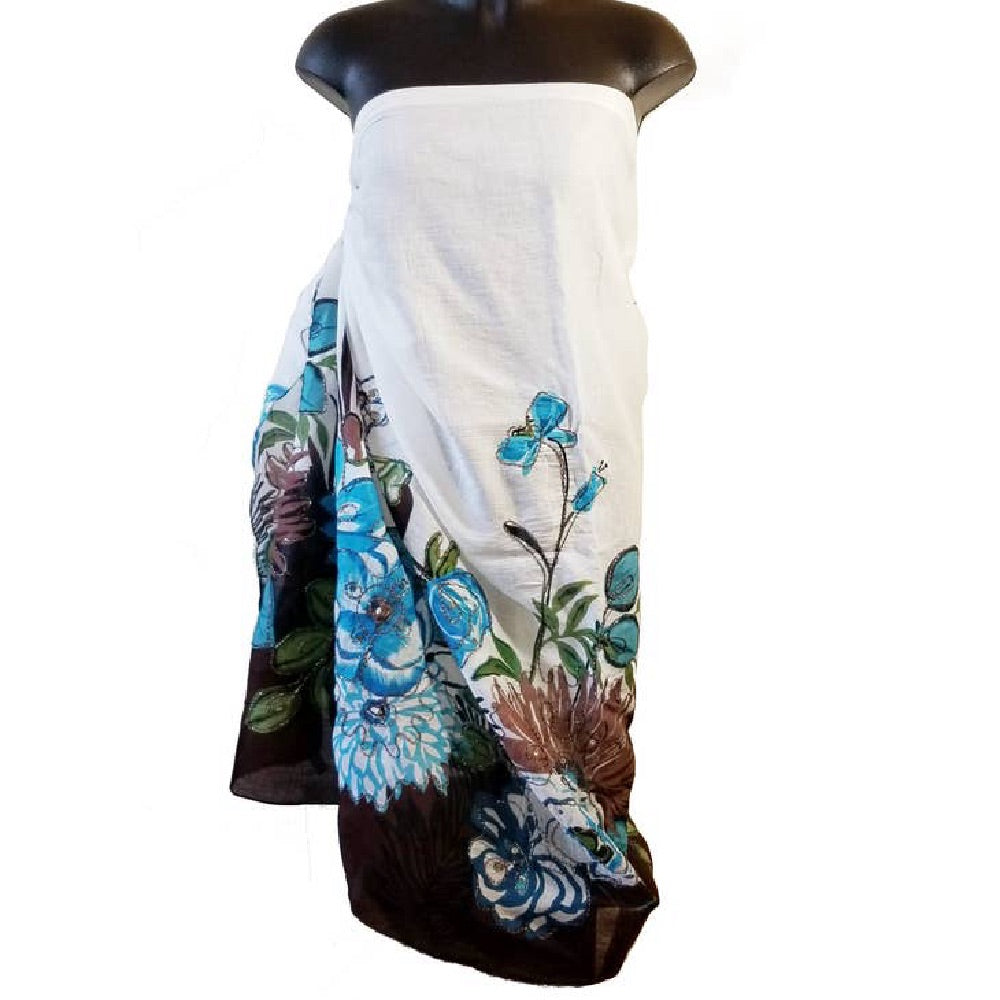 Azure Garden Sarong