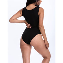 Load image into Gallery viewer, Sleeveless Front Slit Bodysuit
