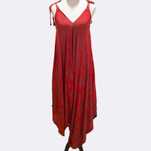 Load image into Gallery viewer, Bora Bora Red Convertible Jumpsuit
