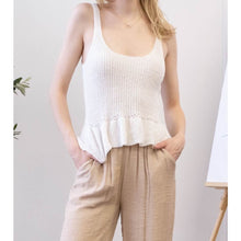 Load image into Gallery viewer, Ruffle Knit Top
