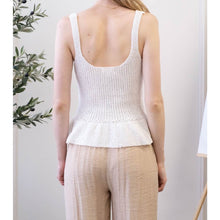 Load image into Gallery viewer, Ruffle Knit Top
