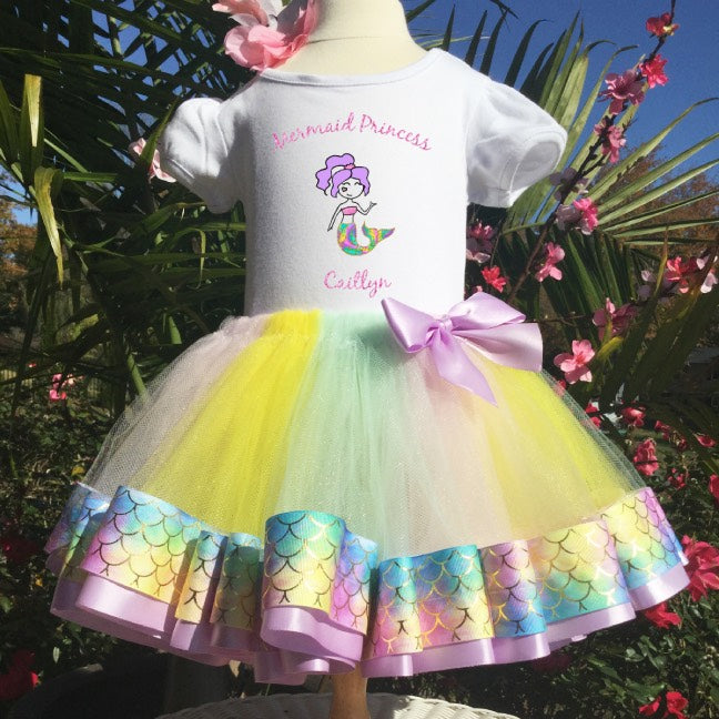 Pastel Rainbow Tutu