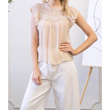 Load image into Gallery viewer, A Touch Of Lace Woven top
