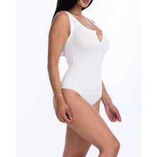 Load image into Gallery viewer, Sleeveless Front Slit Bodysuit
