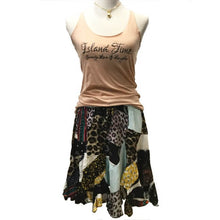 Load image into Gallery viewer, Patchwork Convertible Swirl Top/Skirt
