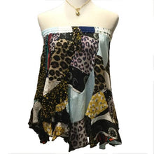 Load image into Gallery viewer, Patchwork Convertible Swirl Top/Skirt
